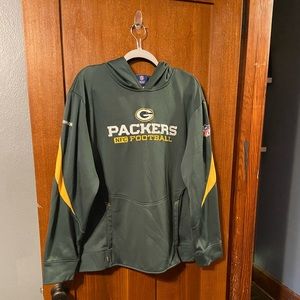 Dri-Fit Reebok Packers Hoodie Sweatshirt!